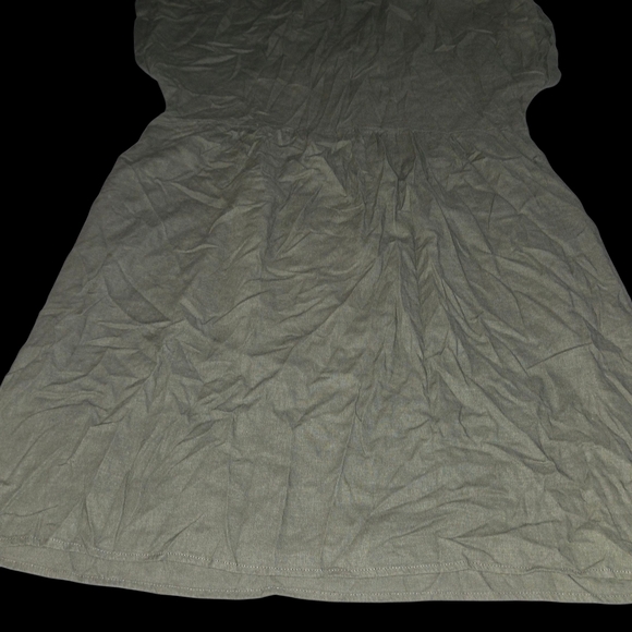 Briggs New York Olive V-Neck Dress - Picture 3 of 4